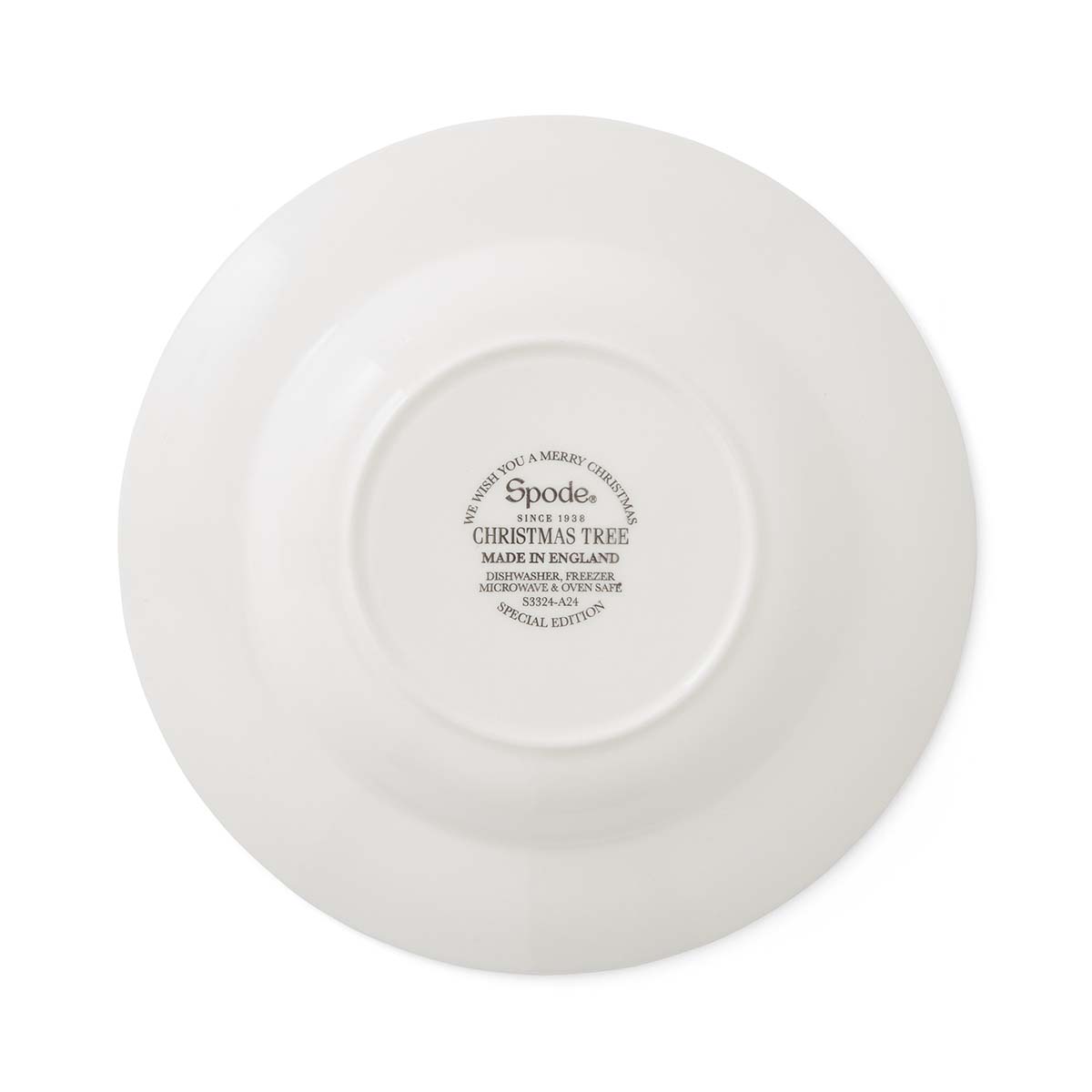 Christmas Tree Soup Plate image number null